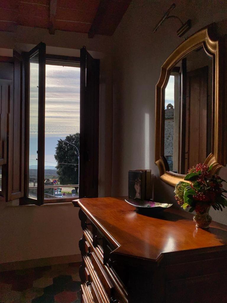 House With A View In Tuscany San Gusme Eksteriør billede